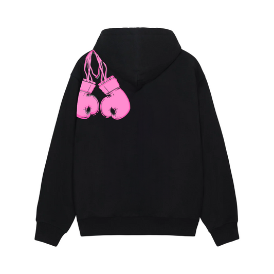 DREAMBOY Black Zip-Up Hoodie