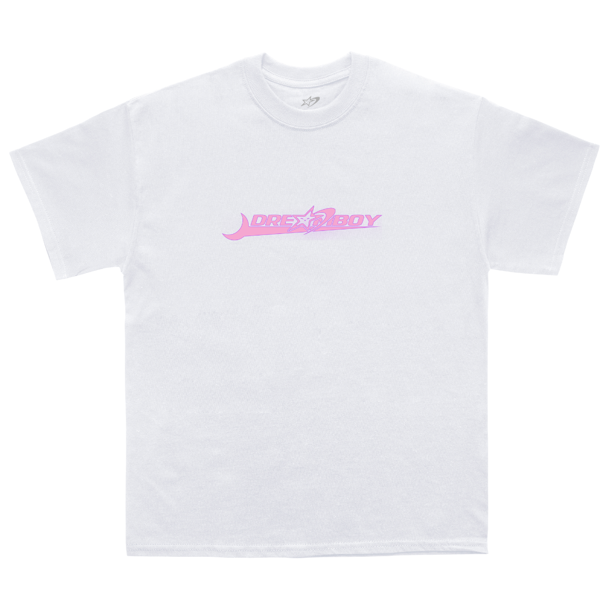 DREAMBOY White Logo Tee